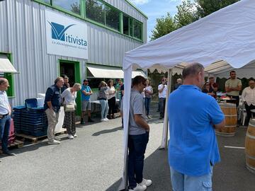 Les rencontres Vista Pro - Journée vendanges à Beautiran